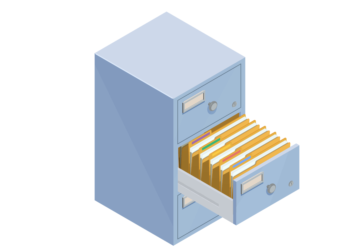 أرشفة السجلات والبيانات